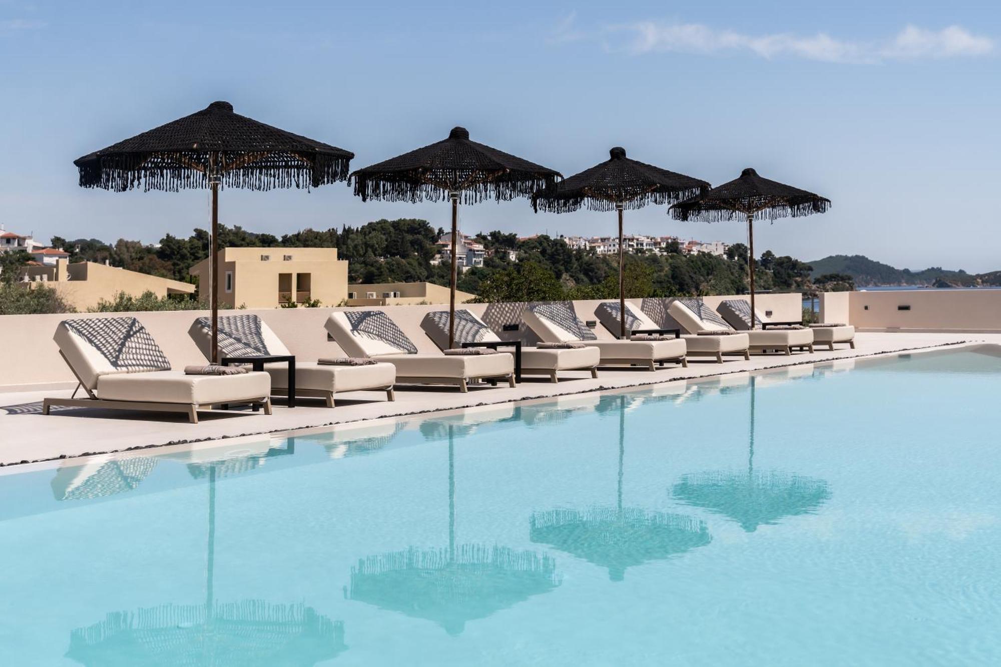 Nimfi Hotel, Skiathos Мегали-Аммос Экстерьер фото